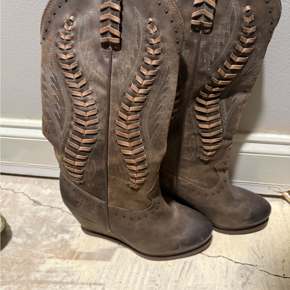 Brown Western Cowboy Boots